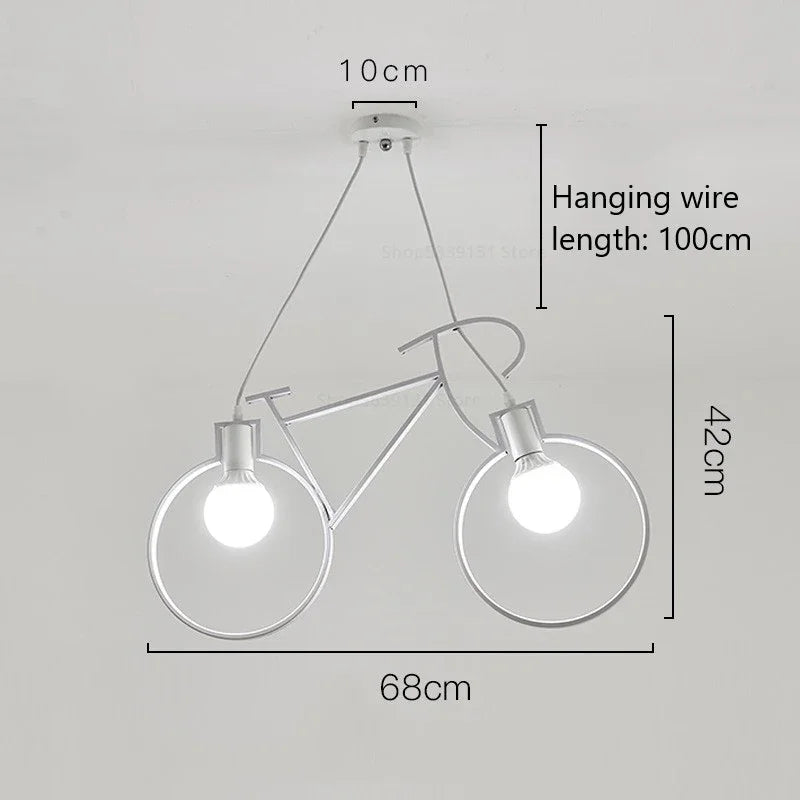 Iron Bicycle Pendant, view 7
