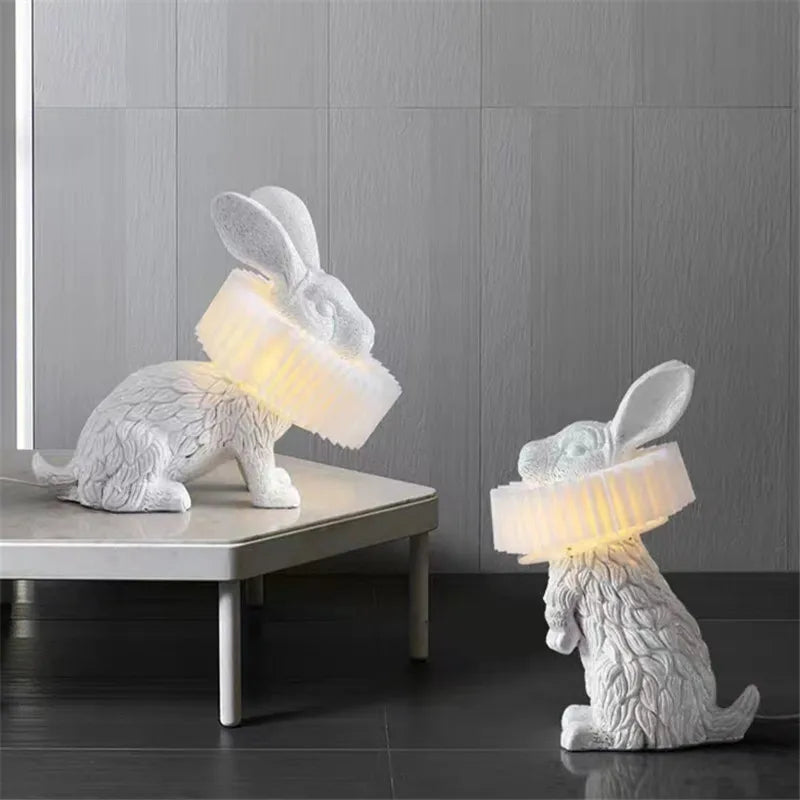 Bunny kids table lamp