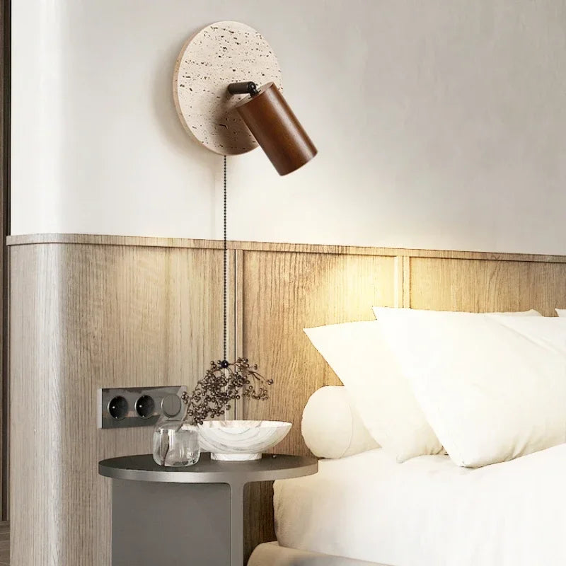 Natural E26 sconce
