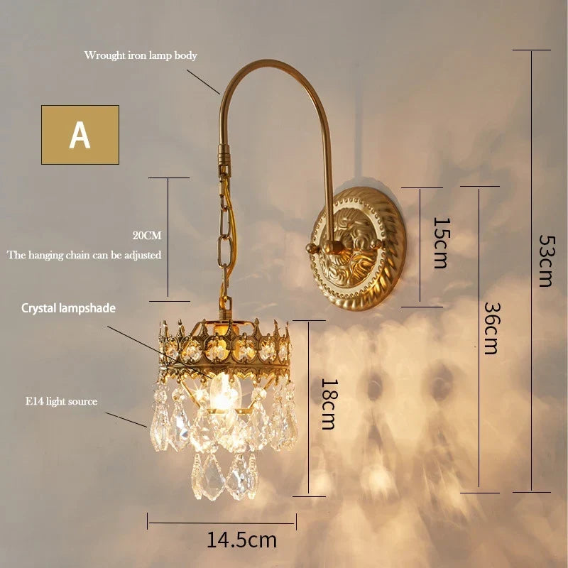 Retro Gold Crystal, view 7