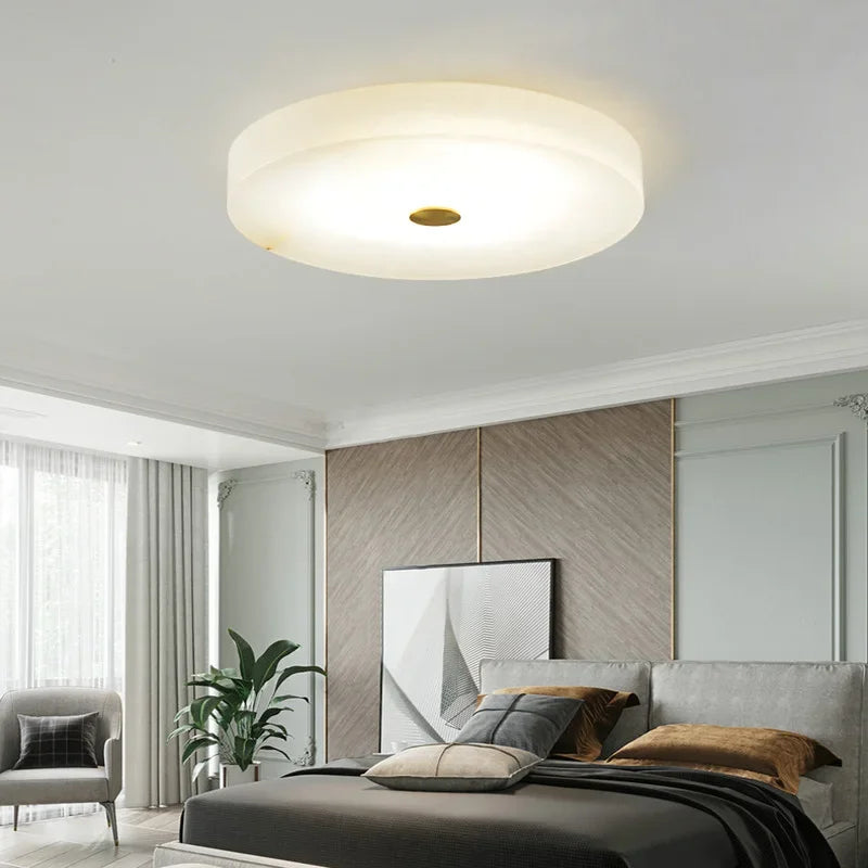 Marble ceiling light