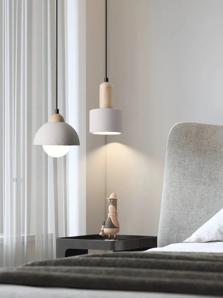 Modern cement pendant