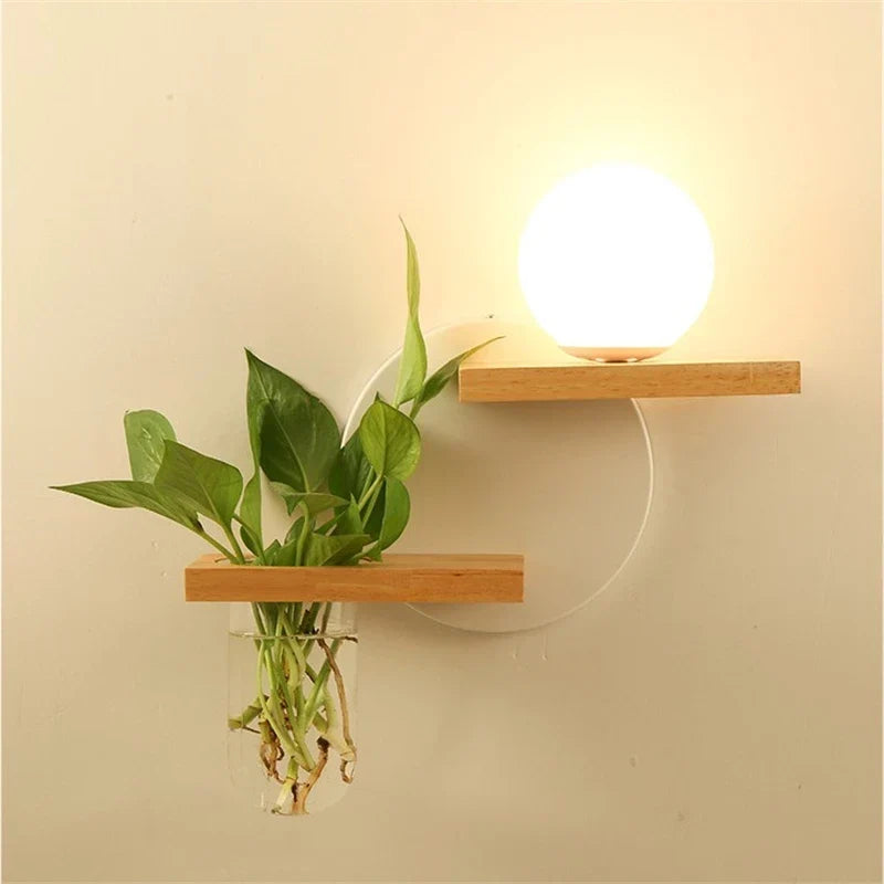 Wood Plant Pot, view 4
