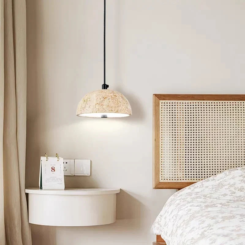 Mini stone lamp