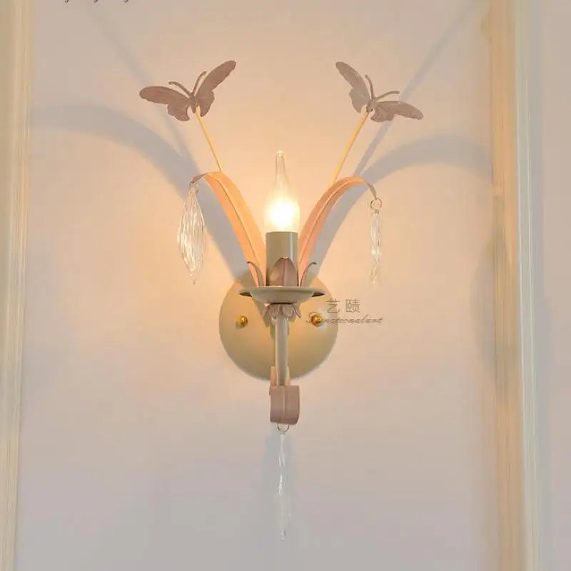 Kids butterfly wall light