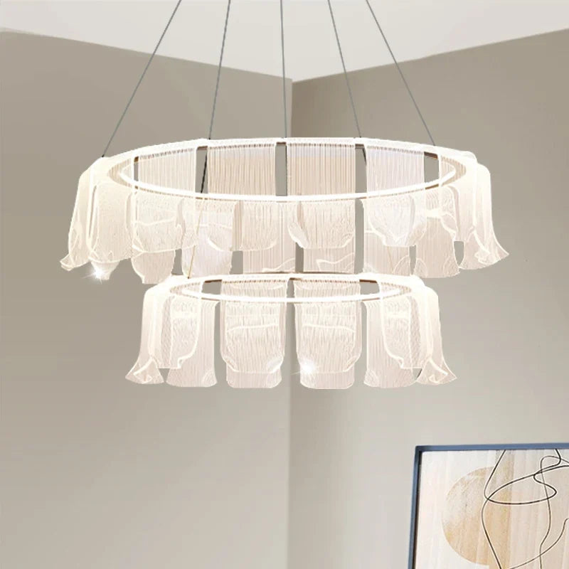 Creative acrylic LED pendant