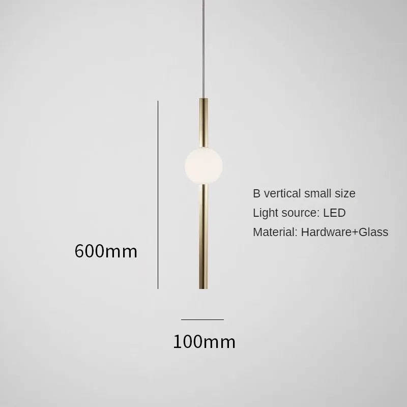 Alloy LED Pendant, view 12