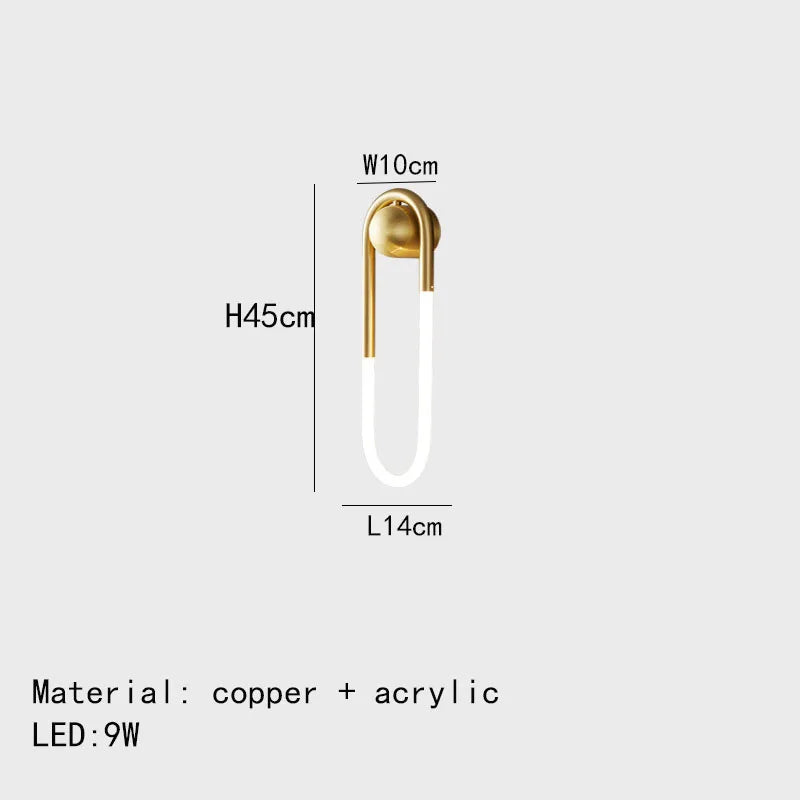 Modern Ellipse LED Light, view 10
