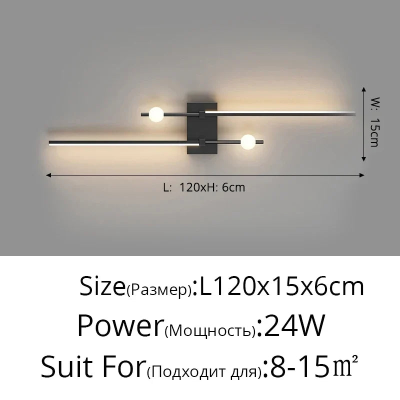 Nordic Linear Sconce, view 11