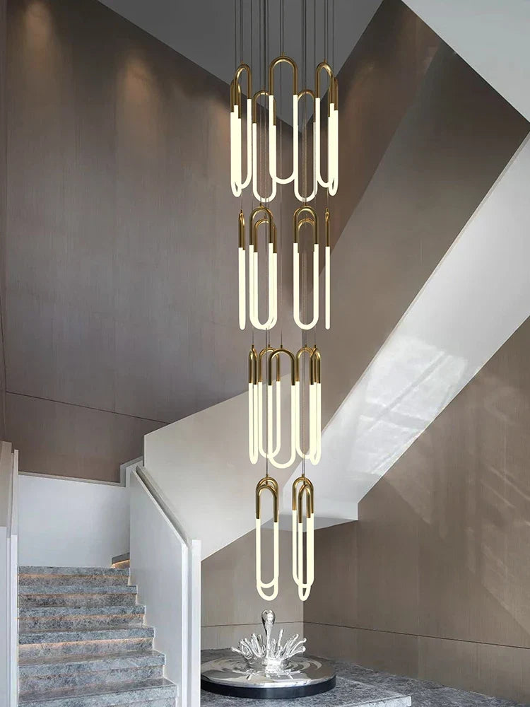 Nordic loft LED chandelier