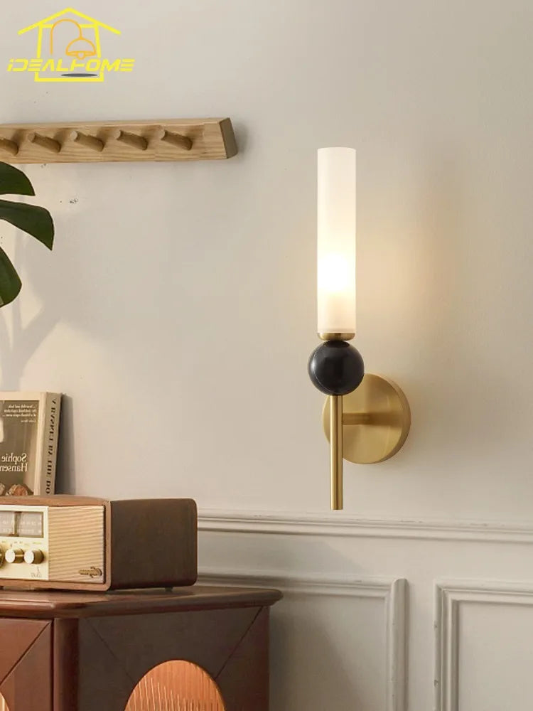 Marble sconce
