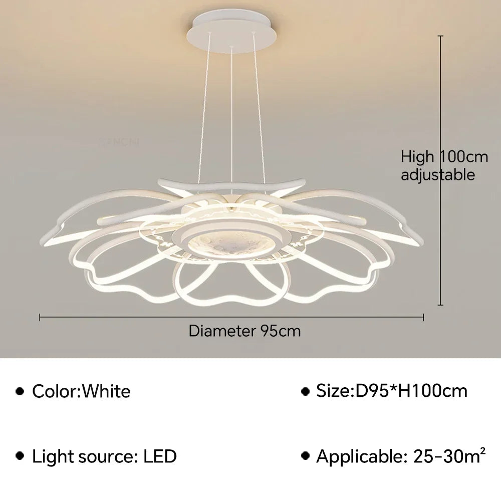 Modern LED Chandelier, view 26