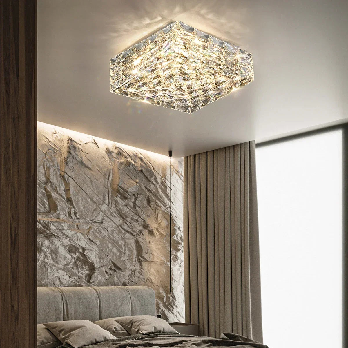 Stainless steel flush mount