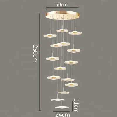 Acrylic LED Chandelier, view 9