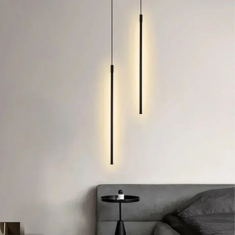 Modern aluminum LED pendant