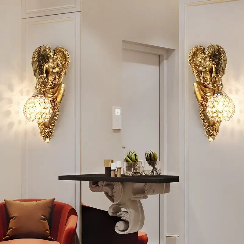 Angel Mermaid Sconce, view 3