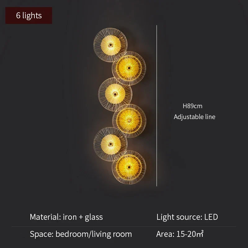 Round Crystal LED Light, view 11