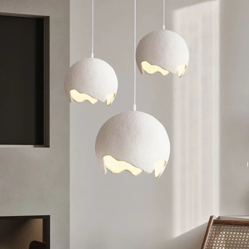 Cement pendant light