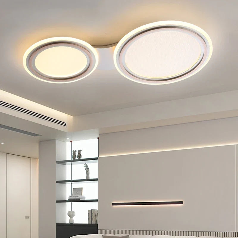 Metal ceiling light