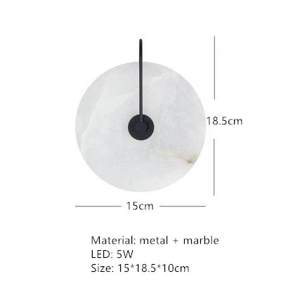 Marble Art Deco Light, view 11