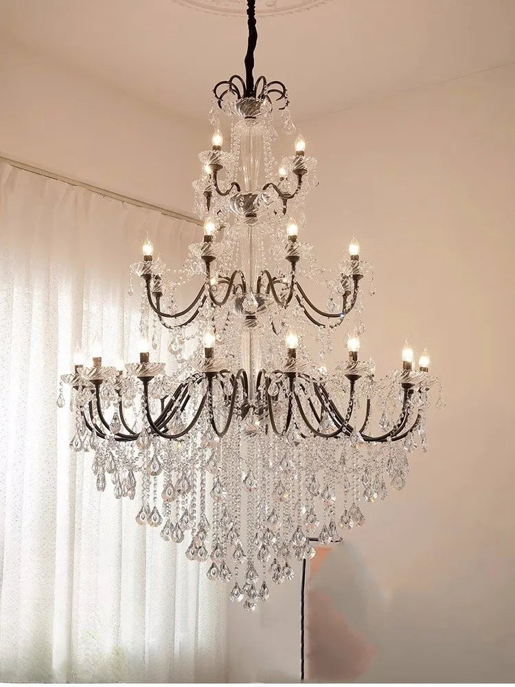 Vintage crystal chandelier