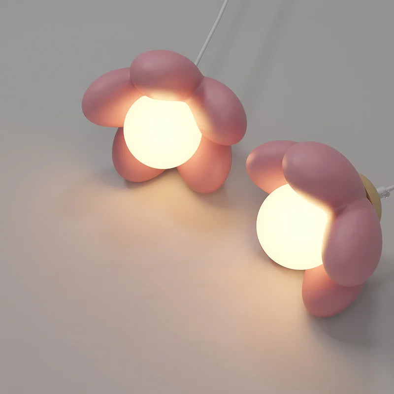 Pink or White LED Pendant, view 4