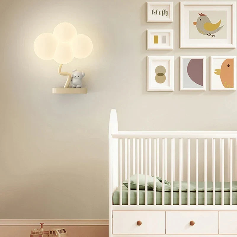 Bear Monkey Nursery Light, view 4