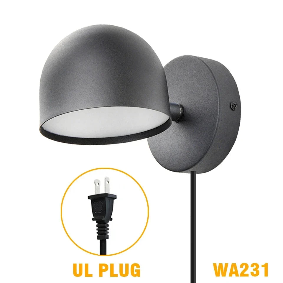 Nordic LED Light with Outlet, view 14