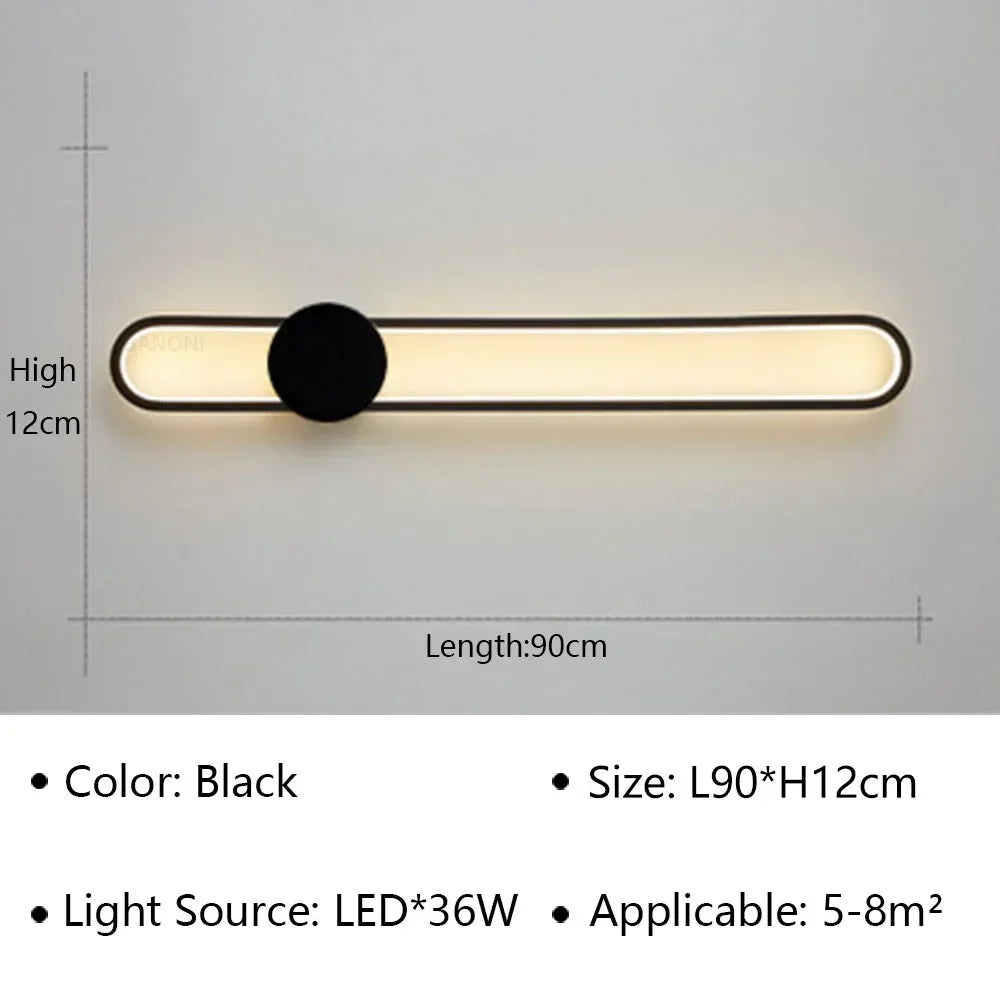 Modern Linear Wall Light, view 15