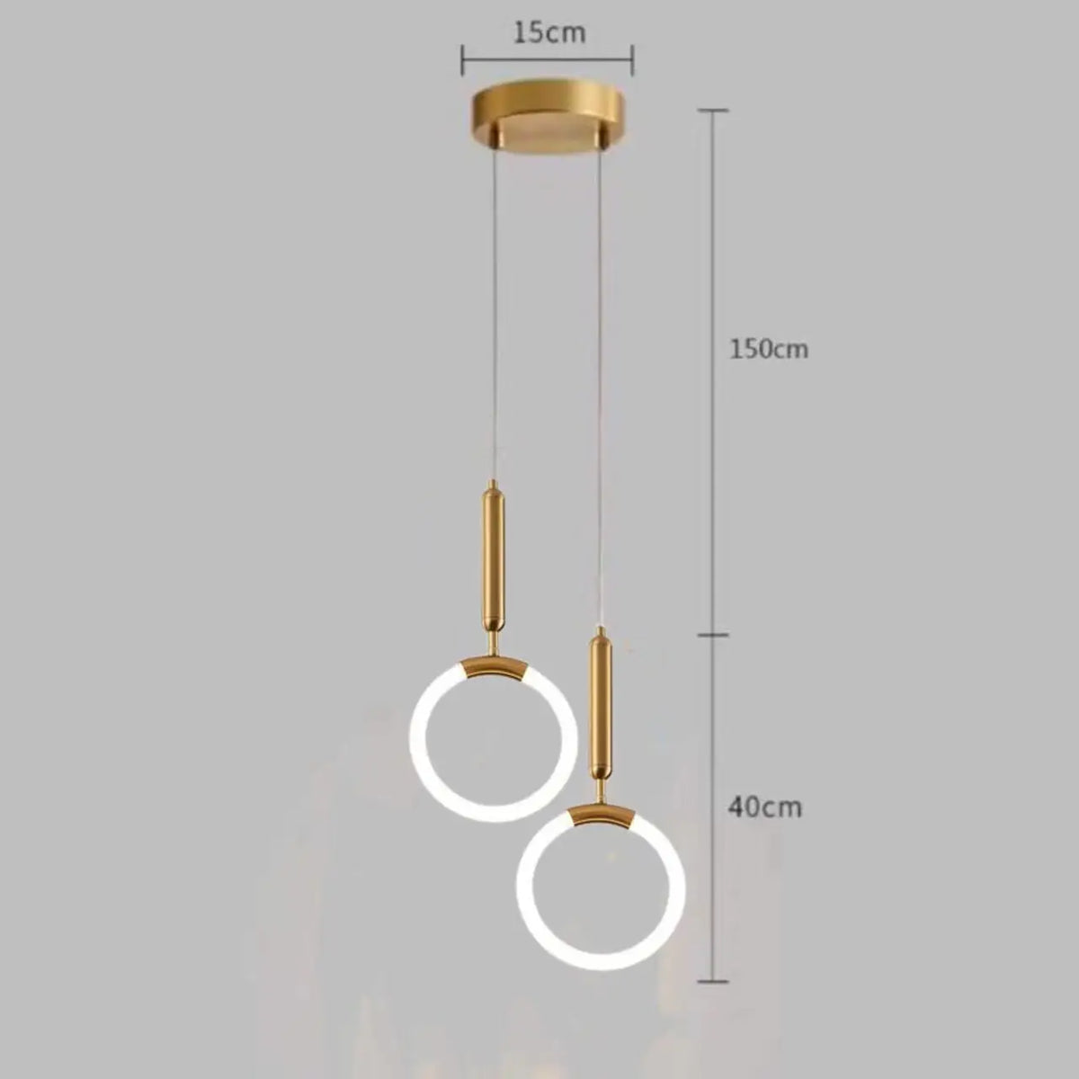 Nordic Plated Pendant, view 9