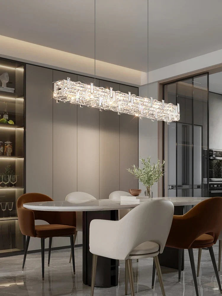 Crystal dining light