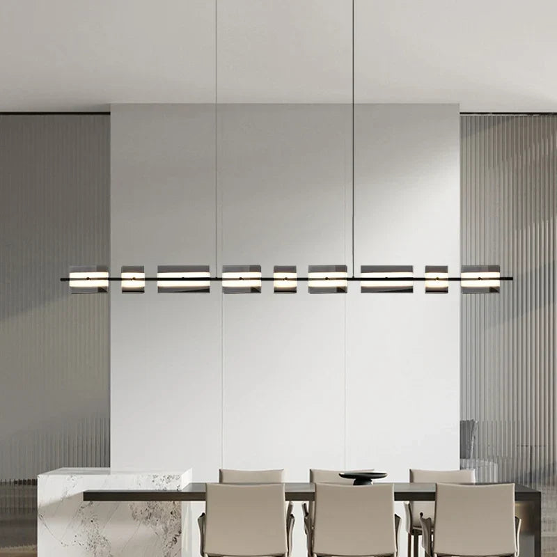 Minimalist chandelier