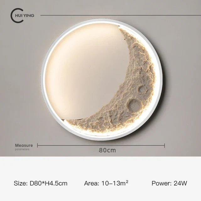 Resin Moon Sconce, view 11