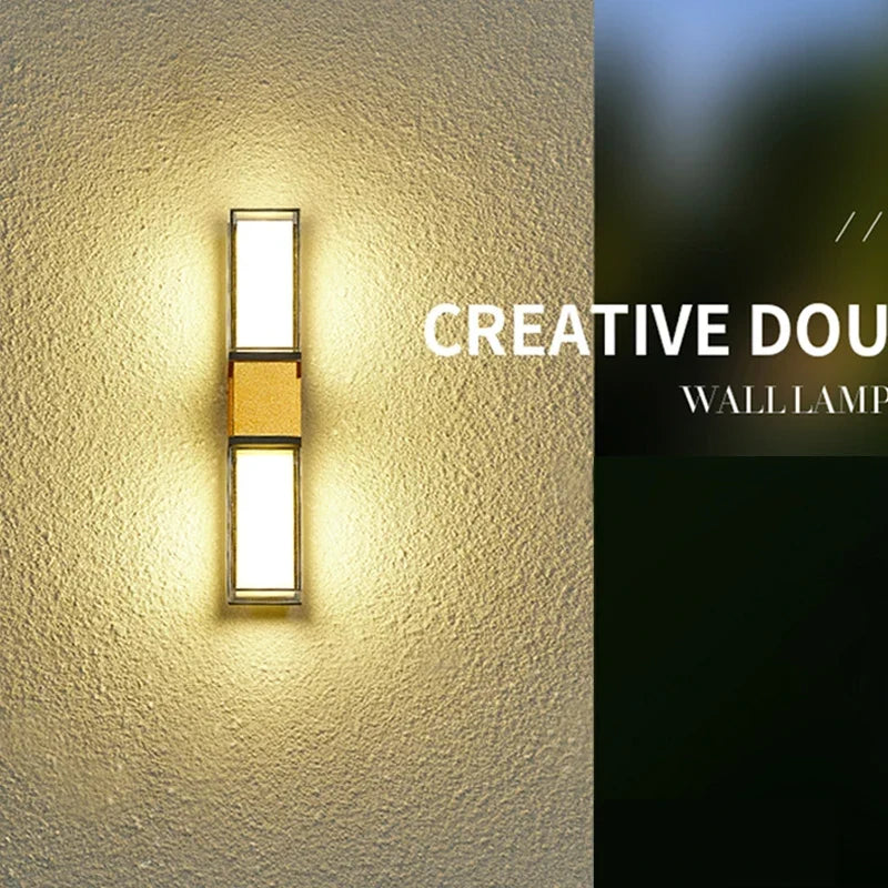 IP65 12W outdoor LED wall light