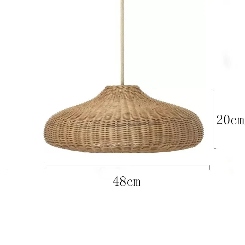 Handmade Chinese Rattan Pendant, view 14