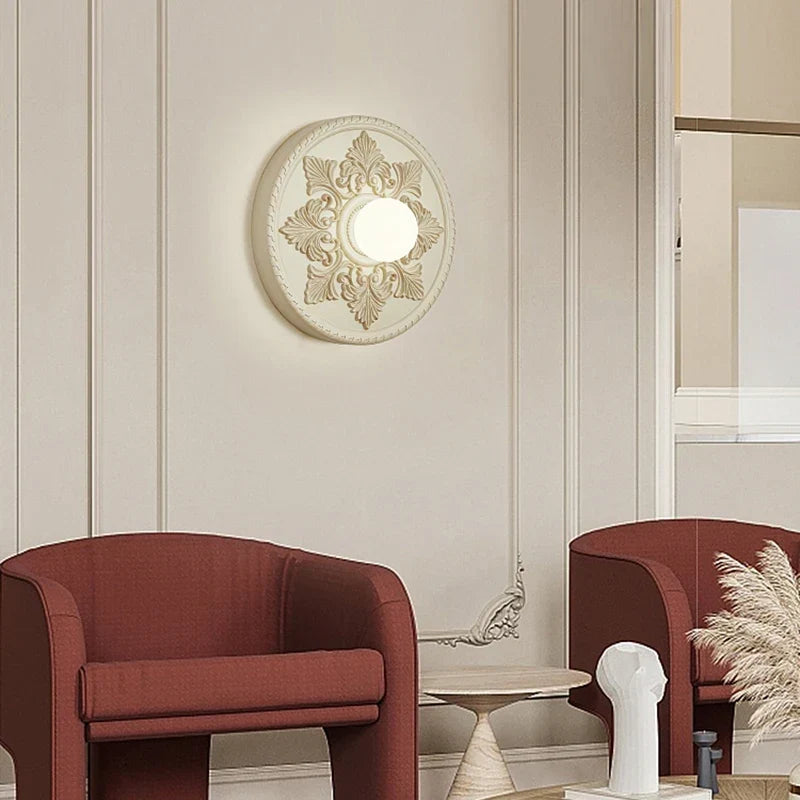 French Carved Sconce, view 5