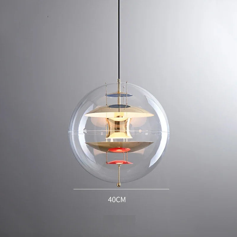 Planet Glass Pendant, view 8