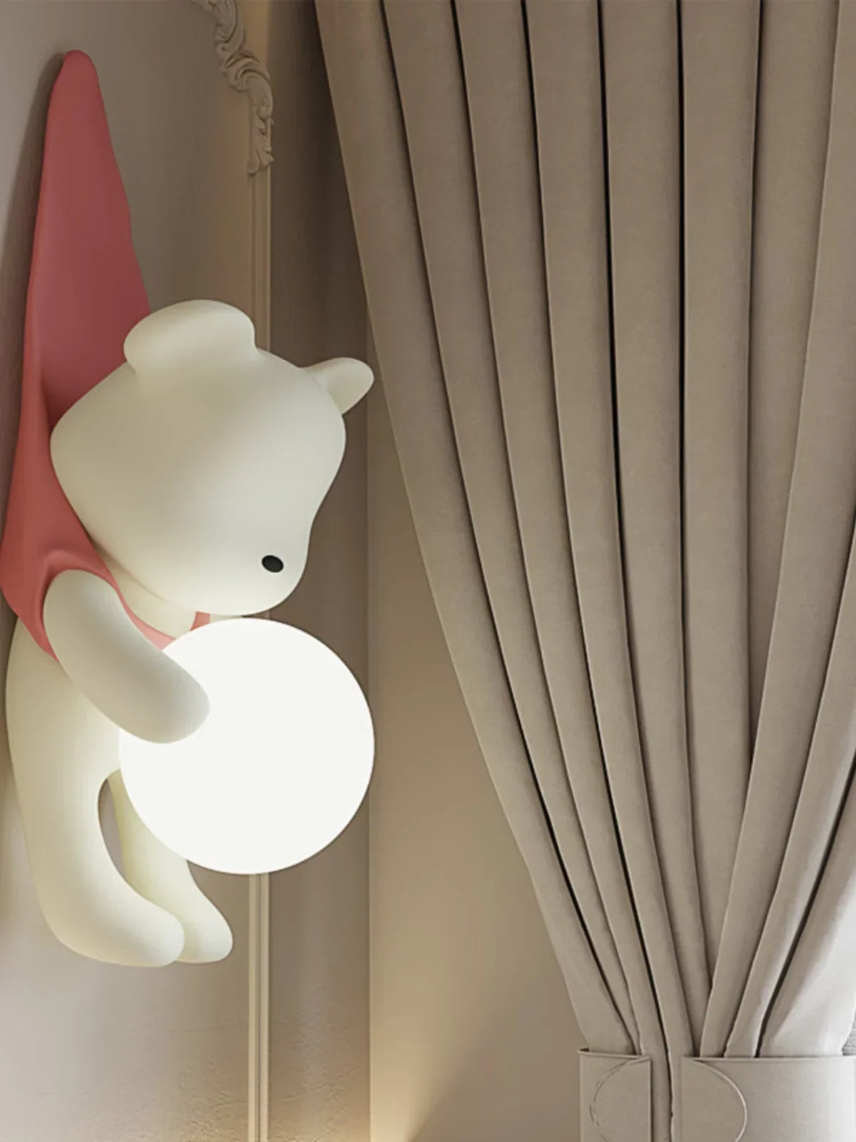 Korean bear sconce