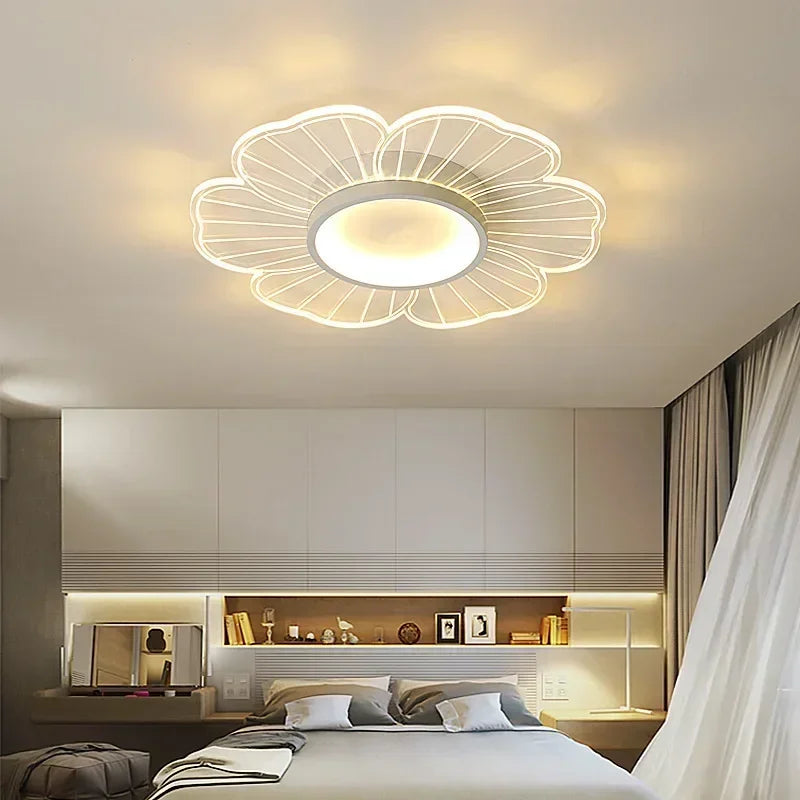 White LED chandelier