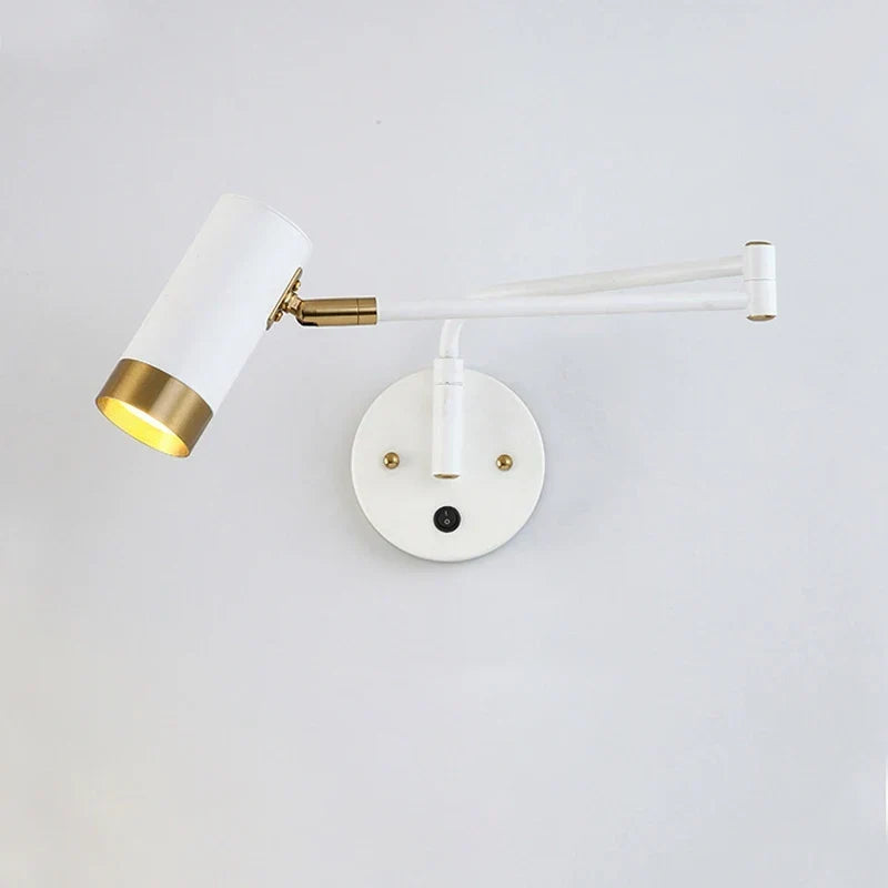 Black gold sconce