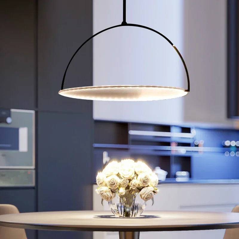 Modern chrome light