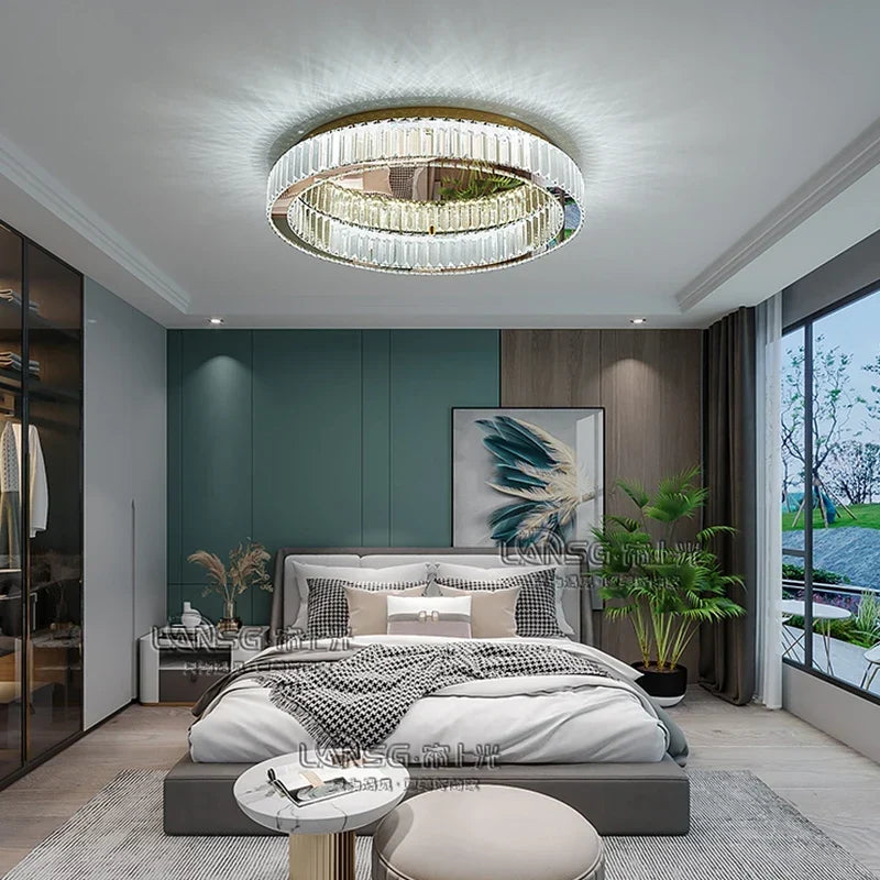 Round LED flush mount