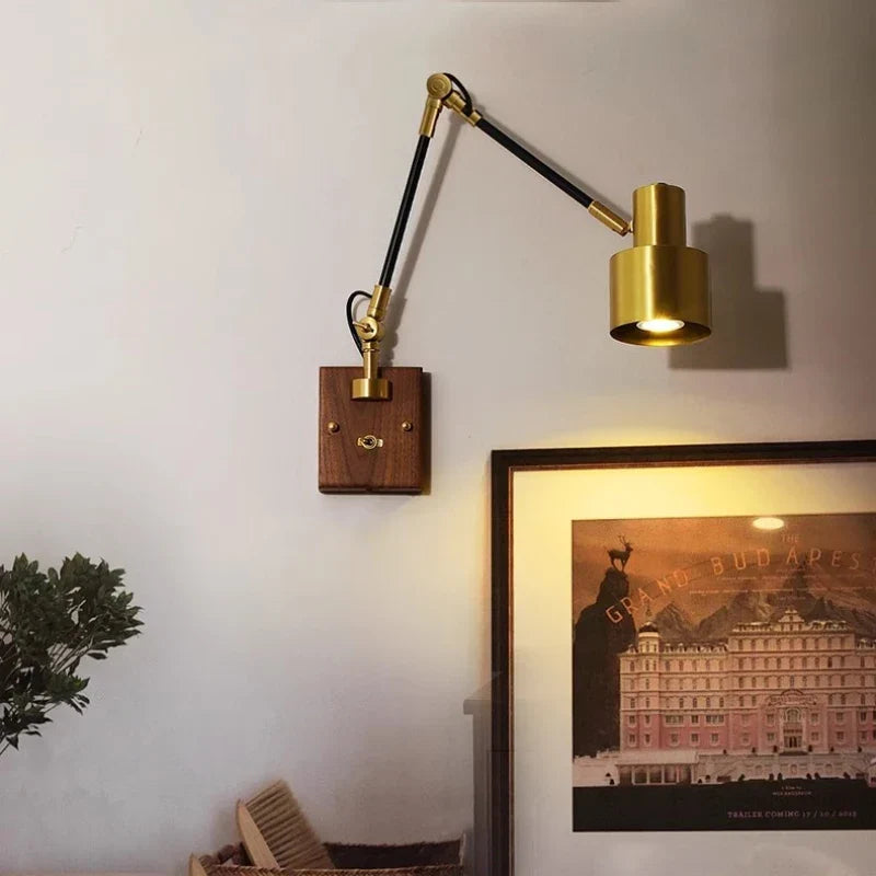 Copper sconce