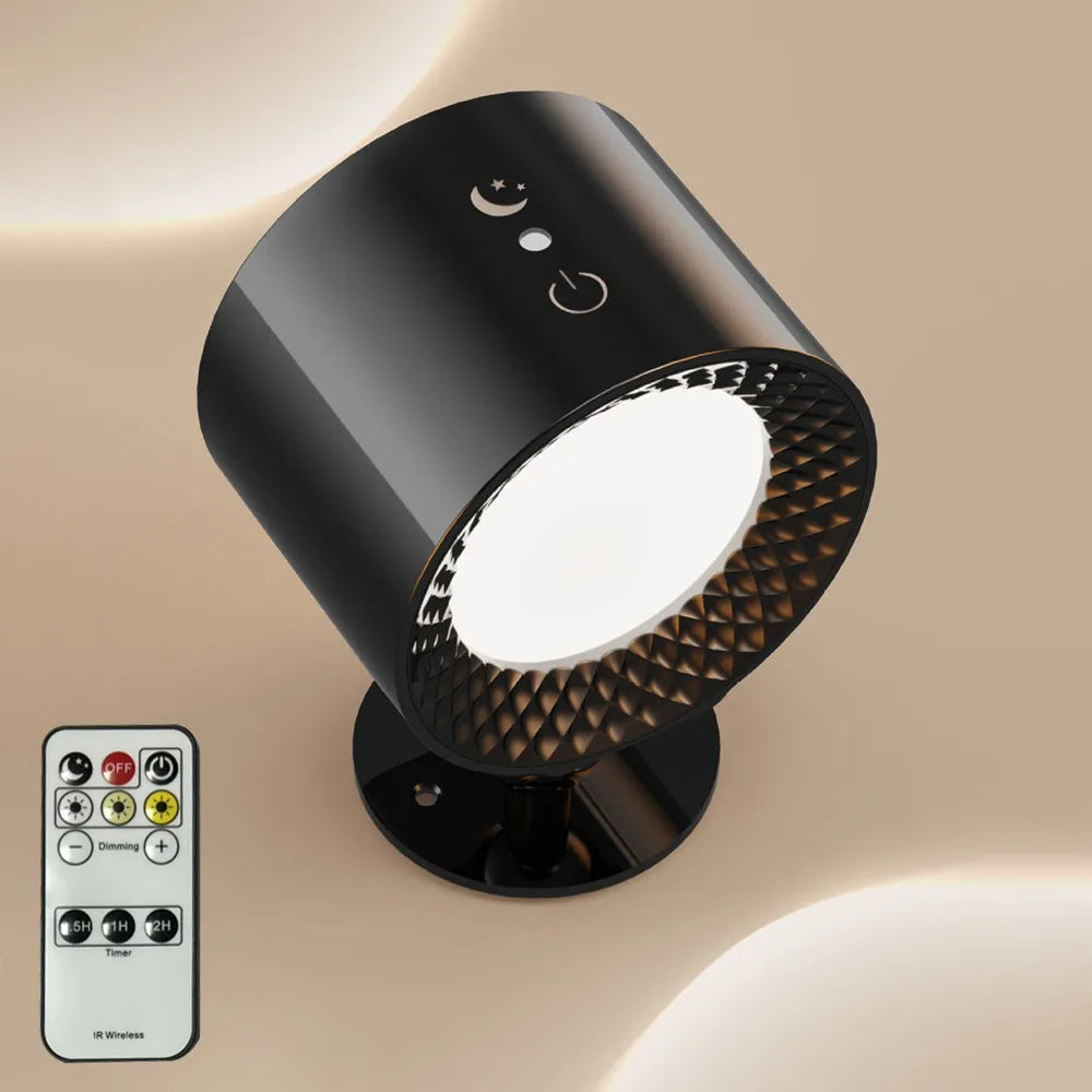 Rechargeable wireless LED wall light