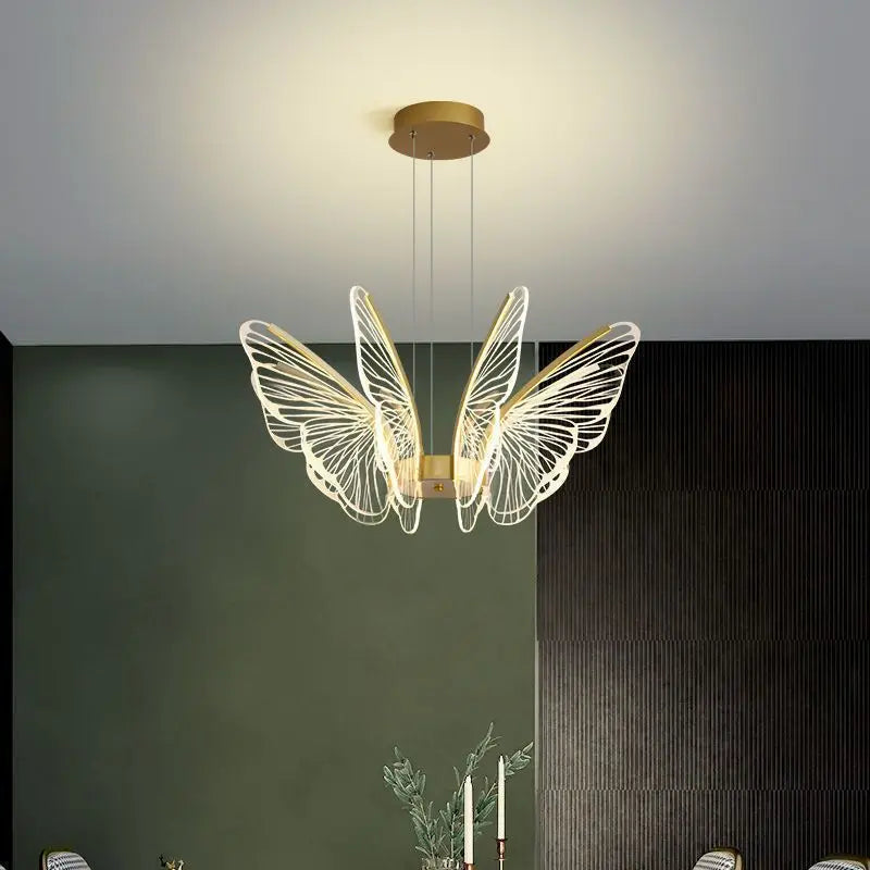 Acrylic butterfly light