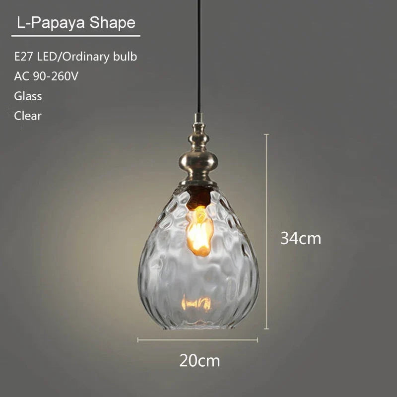 Modern Glass Pendant, view 8