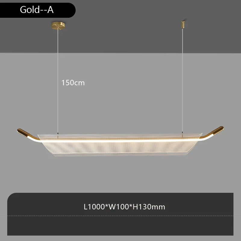 Minimal Linear Pendant, view 9