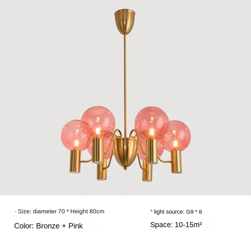 Glass Chandelier, view 12