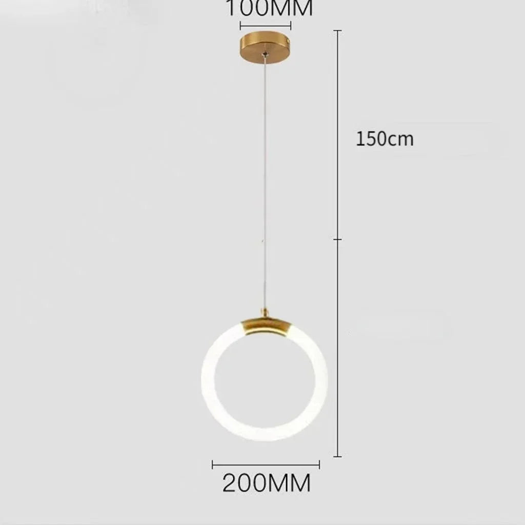 Nordic Plated Pendant, view 8