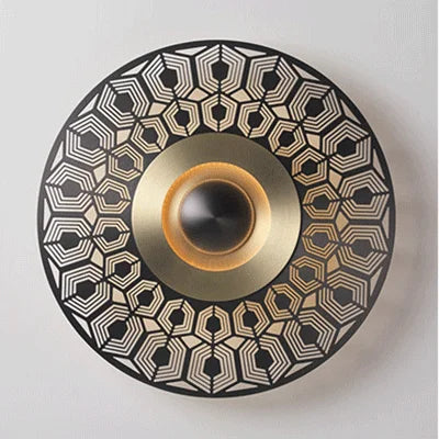 Sculpted Copper Sconce, view 9